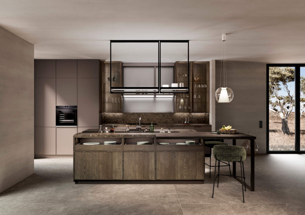 Kuechentrends 2026 LEICHT WAKUU Kueche Bronze Metallic