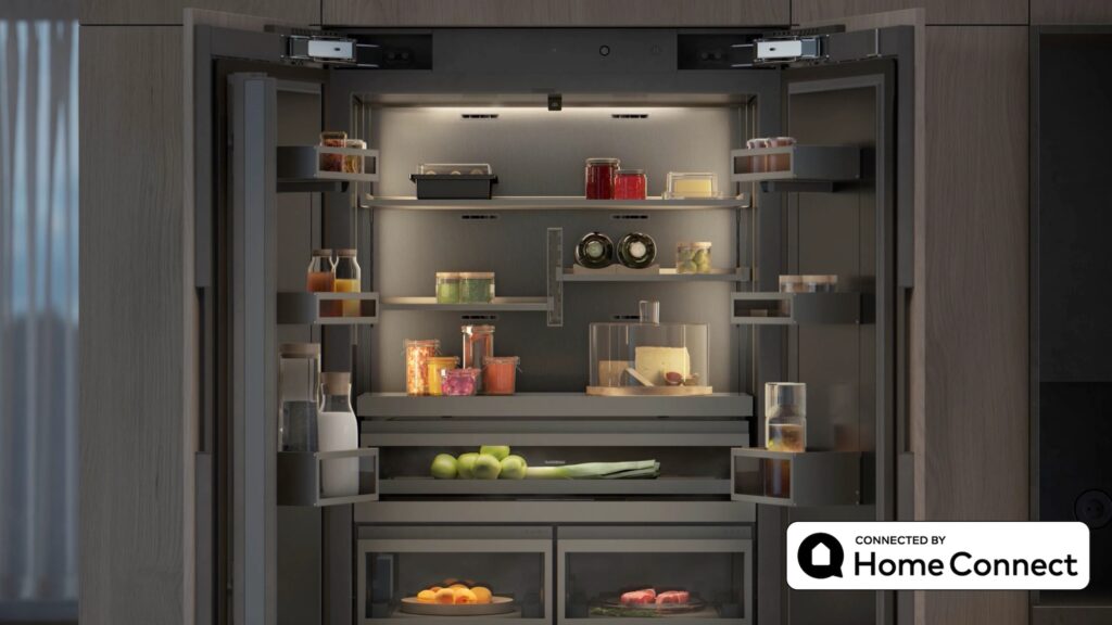 Smarte Kueche Gaggenau Kuehlschrank mit Home Connect